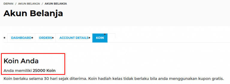  fitur KOIN dinonaktifkan untuk diganti dengan fitur virtual currency lain yang lebih mena KOIN, Mata Uang Virtual Arkademi
