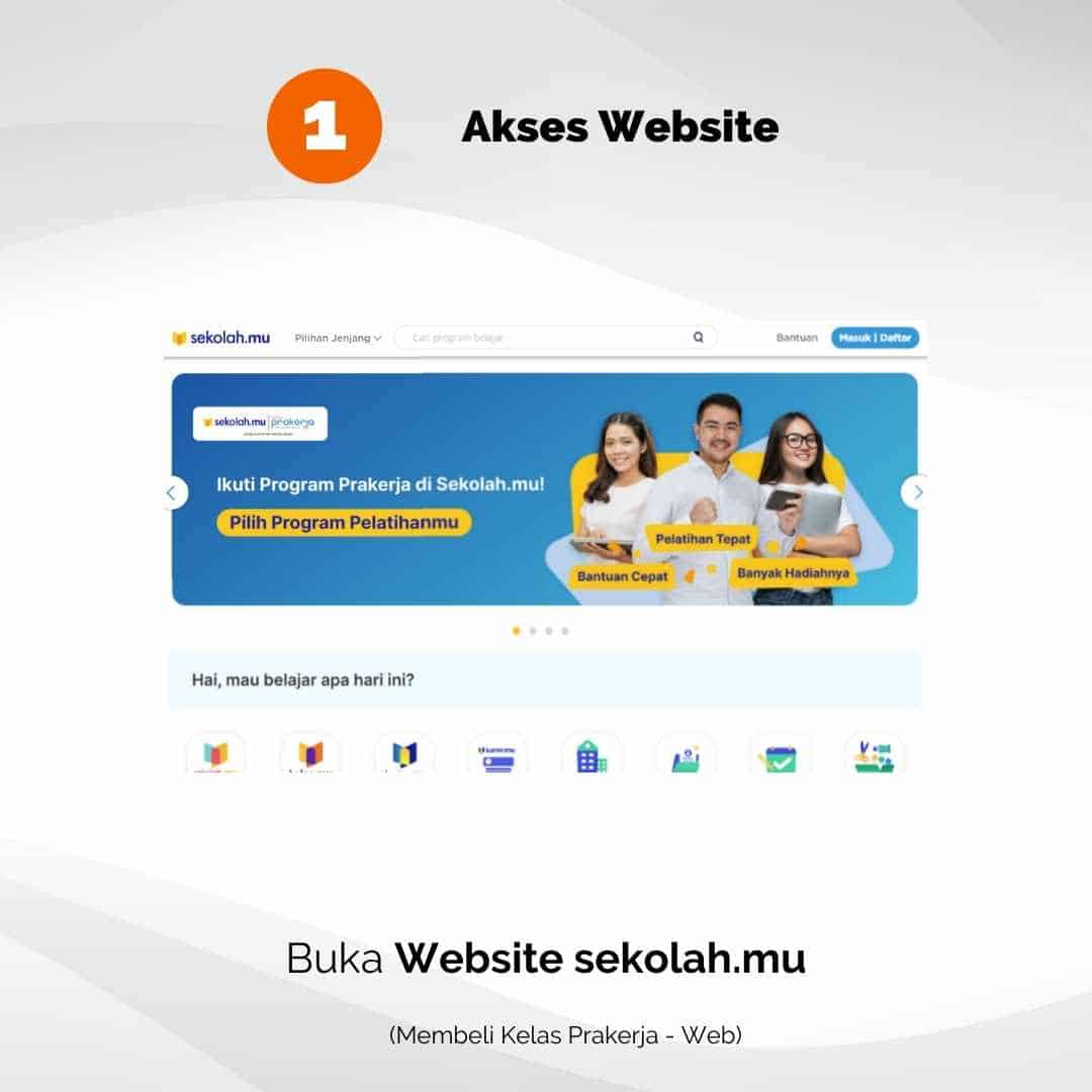 Sekolah Mu Membeli Kupon Prakerja Arkademi Dari Sekolah Mu