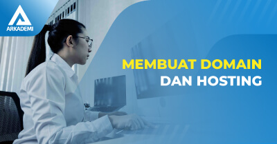 Freelancer memilih domain dan hosting untuk website profesional